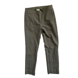 J Jill Women's Sz 6 Essential Slim‎ Ankle Pants EUC Gray Career Trouser Modern